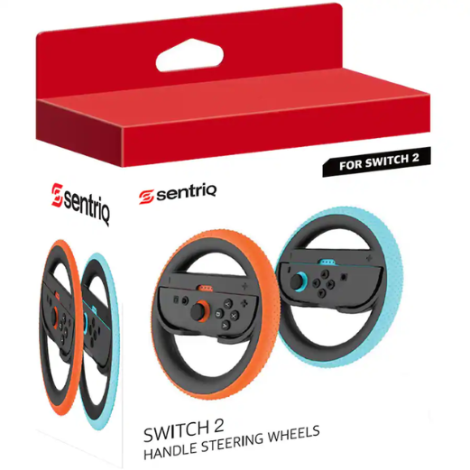 Sentriq Steering Wheel Set for Nintendo Switch 2