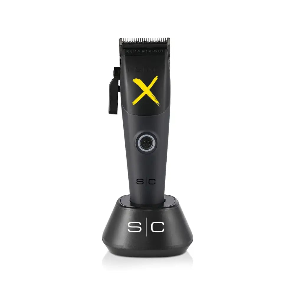 StyleCraft Instinct-X Cordless Clipper and Saber Trimmer Combo SC608M+SC403B Black