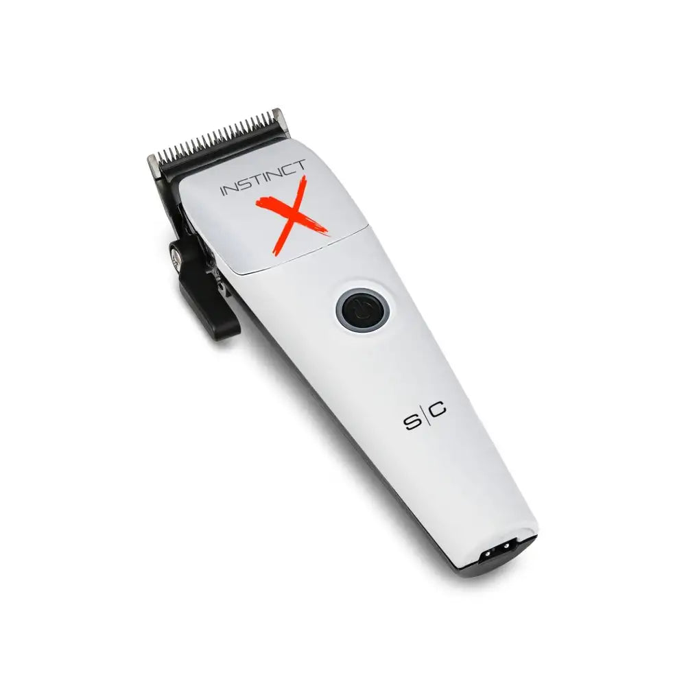 StyleCraft Instinct-X Cordless Clipper and Saber Trimmer Combo SC608M+SC403B White