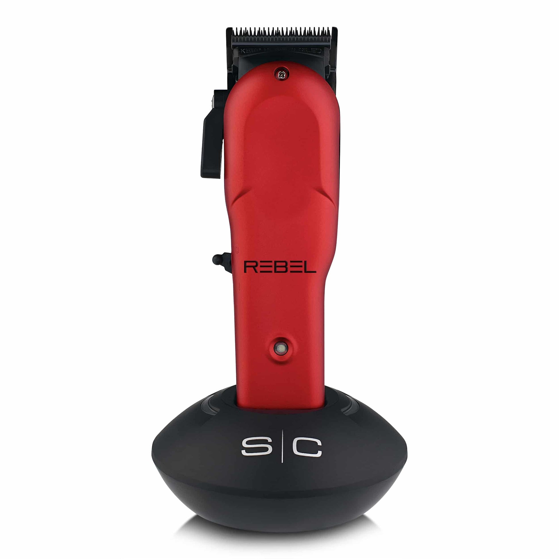StyleCraft Rebel Clipper & Trimmer Combo (RED) SC203R Trimmer with Base