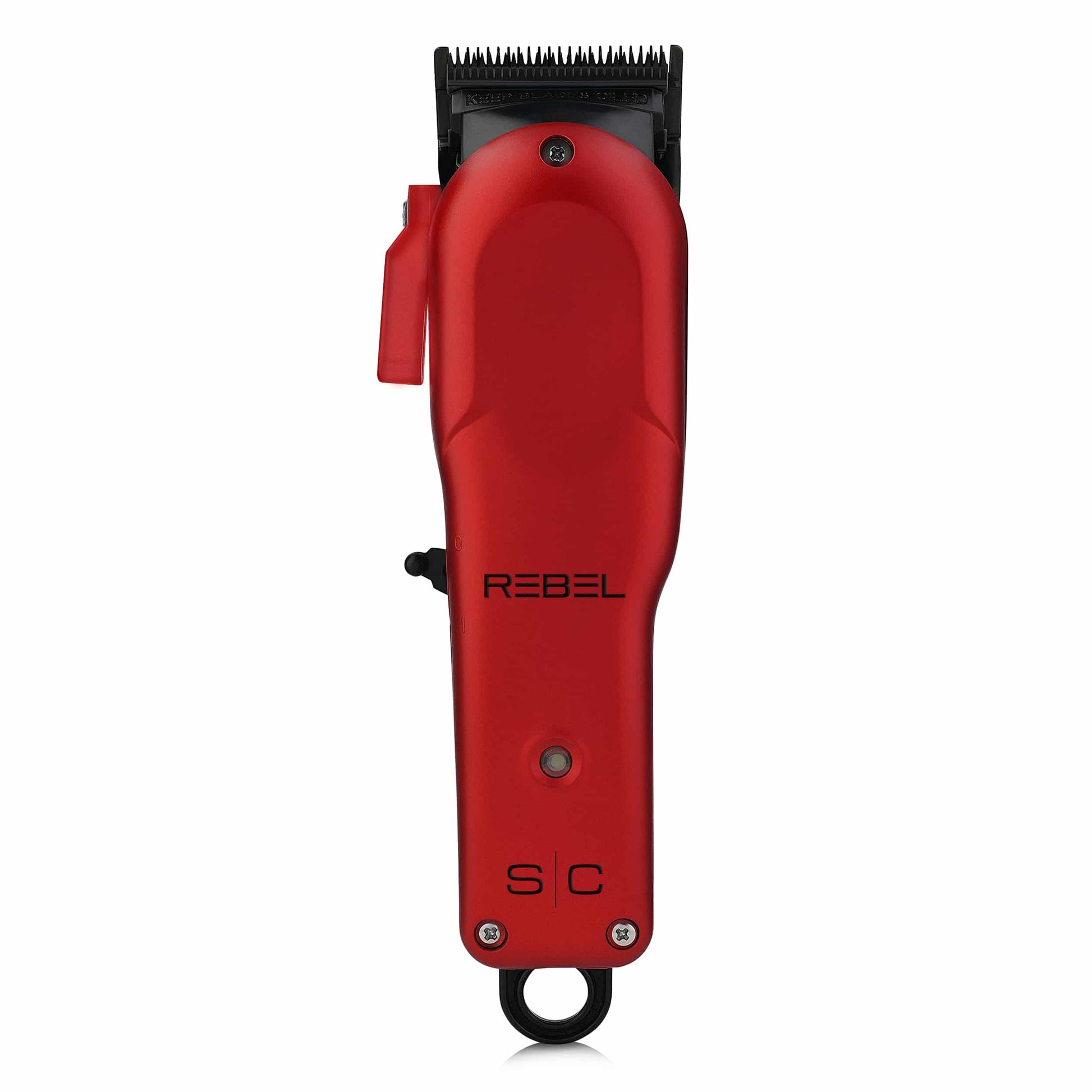 StyleCraft Rebel Clipper & Trimmer Combo (RED) SC203R Trimmer Front View