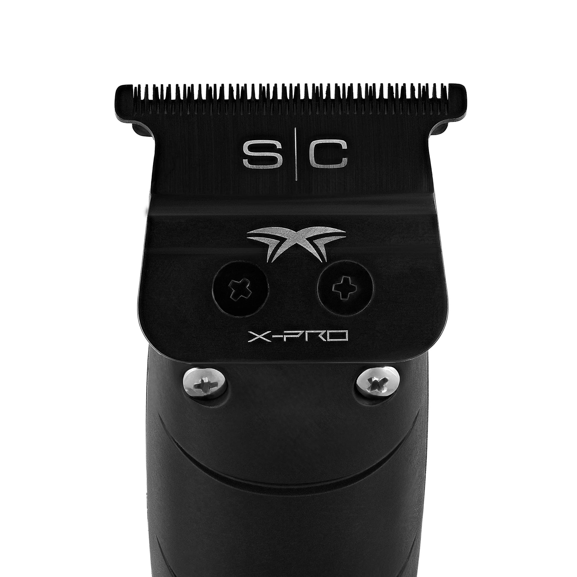 StyleCraft Rebel Clipper & Trimmer Combo (RED) SC203R Top Blade View