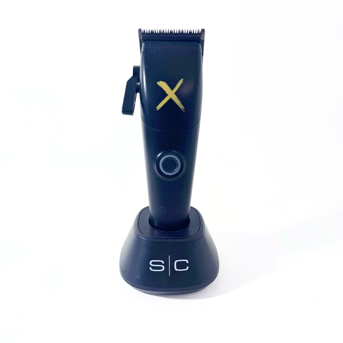 StyleCraft Instinct-X Professional Cordless Clipper SC608M standing straight