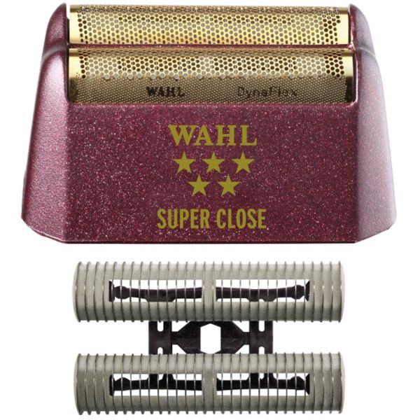 Wahl Professional 5 Star Series Super Close Shaver Shaper Replacement Foil and Cutter 07031-100