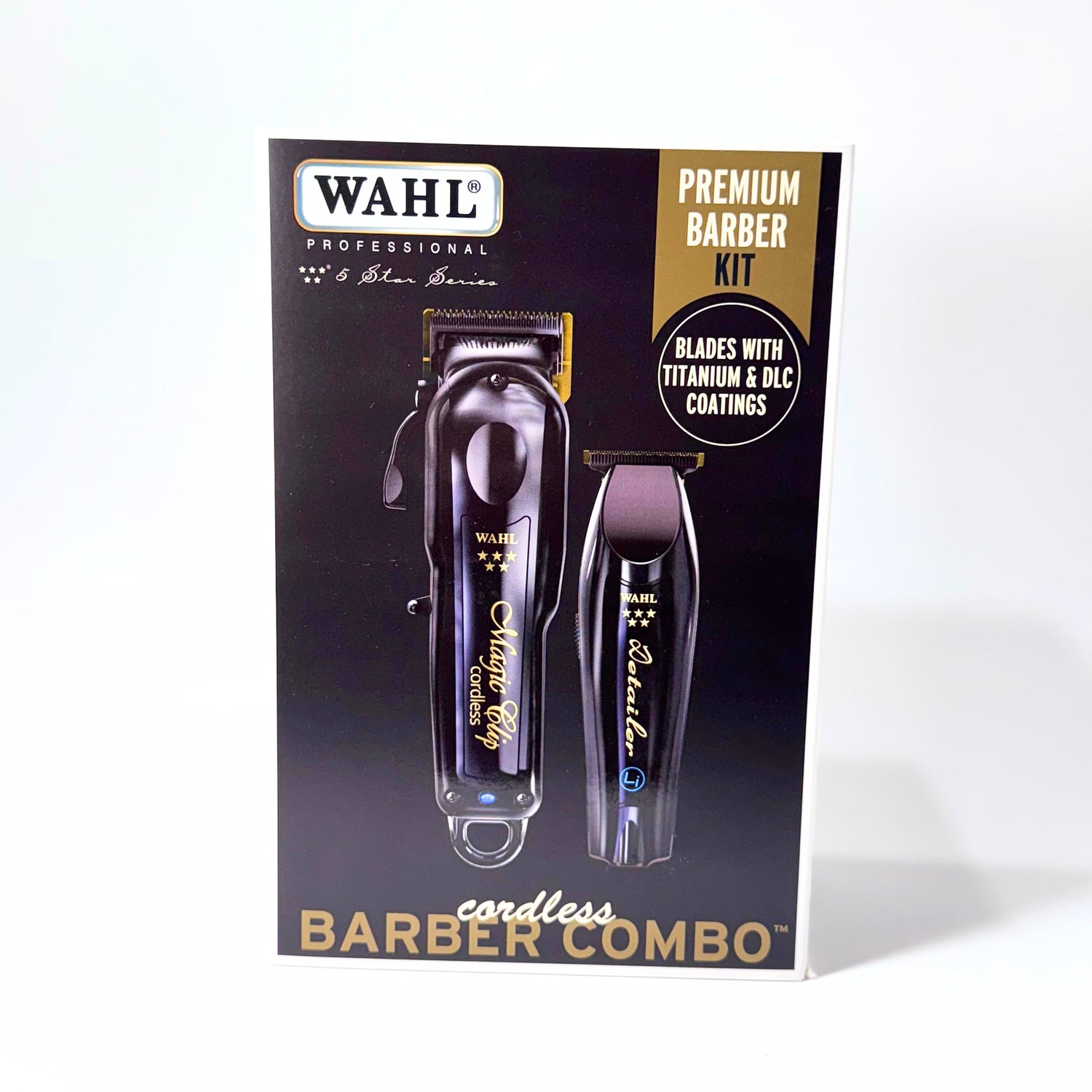 Wahl Cordless Barber Clipper and Trimmer Combo box front