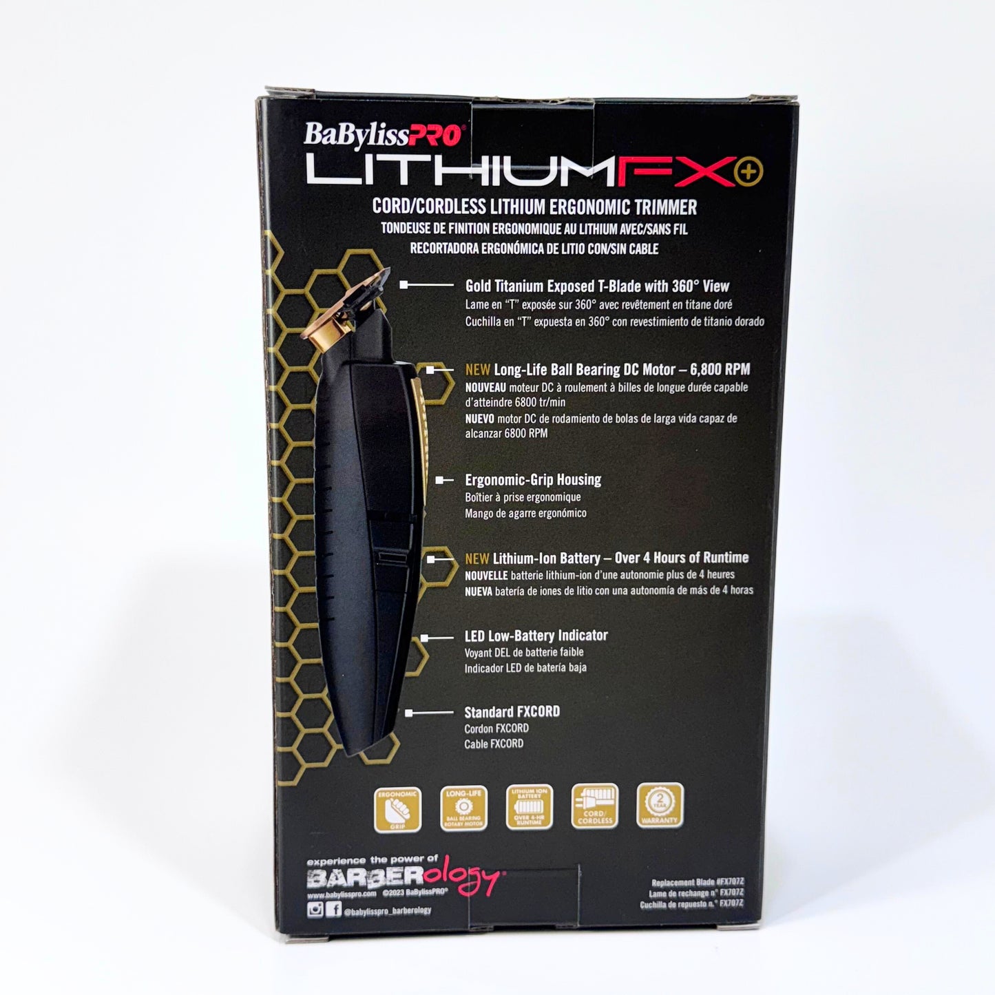 babylisspro fx773n trimmer box backs