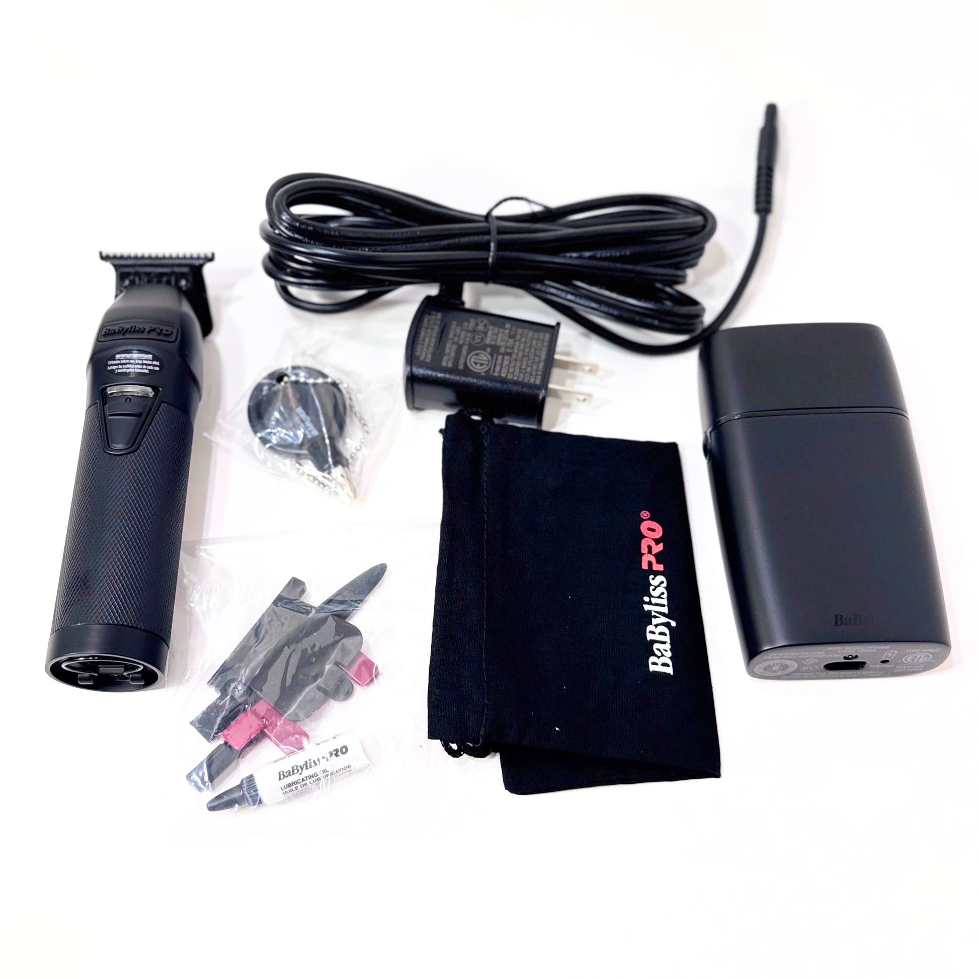 babylisspro matte black fx trimmer shaver combo with accessories